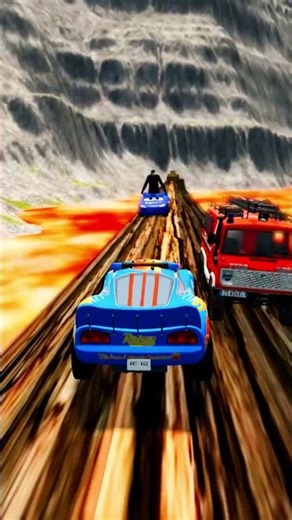 One Mistake = You Fall 😳 #19| #beamngshorts