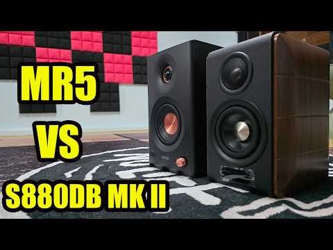 EDIFIER MR5 VS EDIFIER S880DB MK II ( SOUND TEST )