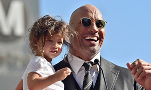 Dwayne “The Rock” Johnson Being a ~Tough~ Dad Is the Cutest Thing You Will See All Day!