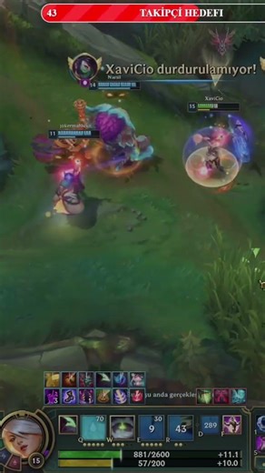 XaviCio|Akali Crazy GAMEPLAY #leagueoflegends #lol #youtubeshorts #music