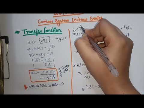 Lecture 09 | Concept of Transfer Function with Example | Control System Lecture series