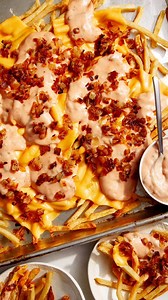 2.5K views · 16 reactions | Homemade Animal Style Fries! IYKYK! Link for the full recipe in the comments! | Spoon Fork Bacon | Facebook