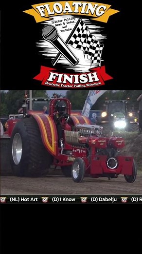 Tractor Pull engine explosion