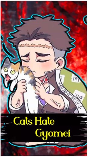 Gyomei Loves Cats 😭🐱
