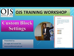 𝐎𝐉𝐒 𝐓𝐫𝐚𝐢𝐧𝐢𝐧𝐠 - 𝐂𝐫𝐞𝐚𝐭𝐢𝐧𝐠 𝐂𝐮𝐬𝐭𝐨𝐦 𝐁𝐥𝐨𝐜𝐤