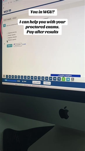 If your next WGU OA is coming up… let’s get you sorted. DM for assistance. Pay is always after the results. #wgu #wgugrad #proctoredexam #vdc #wguuniversity