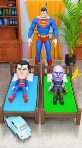 131K views · 381 reactions | Lil Thanos and Lil Superman Vs Superman Balloon Challenge | Star Story Animation | Facebook