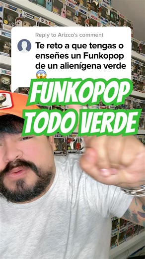 Funkopop of an all-green alien 😱