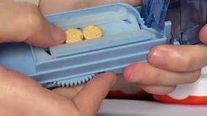 DEIKAL Pill Cutter Splitter for Small and Tiny Pills, Larger Pills. Adjustable Pill Splitter Accurately Cuts Multiple Pills at Once. Sharp Blade with Safety Guard. (Klein Blue)