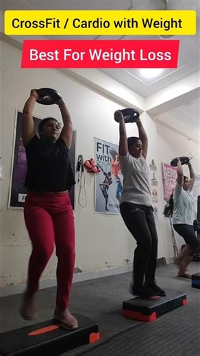 CrossFit / cardio for Weight Loss / Best Exercises for Weight loss #weightloss #crossfitworkout #gym