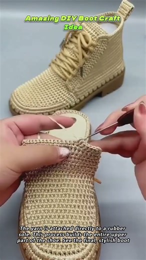 Amazing DIY Boot Craft Idea