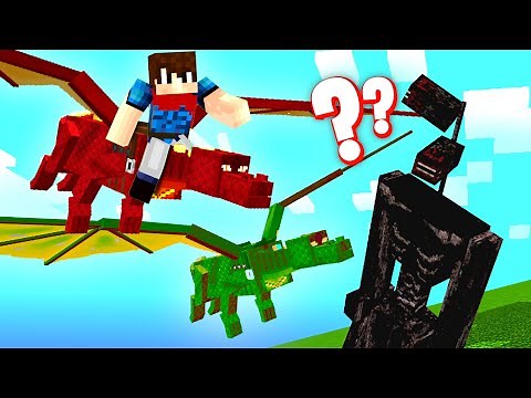 *NEW* SIREN HEAD VS ELEMENTAL DRAGONS In EPIC MINECRAFT BATTLE - Minecraft Mods Gameplay