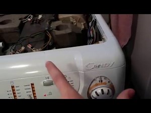 Candy washer dryer diagnostic mode