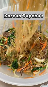 Korean Japchae #cooking #food #koreanfood #yummy #reels | Pai Kang