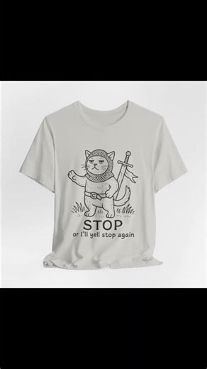 Monty Python Fans #GraphicGearByRobbie@etsy.com #catshirts #funny