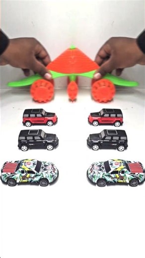 Animal Toy Magic Mirror Challenge !! #kineticsand #asmr #satisfying #sandcutting #relaxing