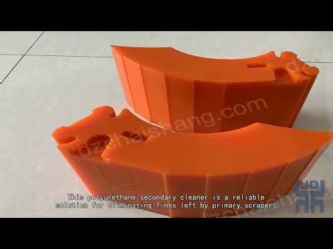mining belt scraper, polyurethane cleaner