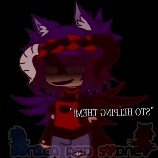 so um. I made Ruby.exe stop hurting Sydney, Sonic and more, so Sydney.exe is the one going to hurt Ruby and maybe Sonic let's find out >:) #sydneyexe #rubyexe #gachaclub #exe #fypシ