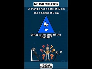 Triangle Area Math Tutorial