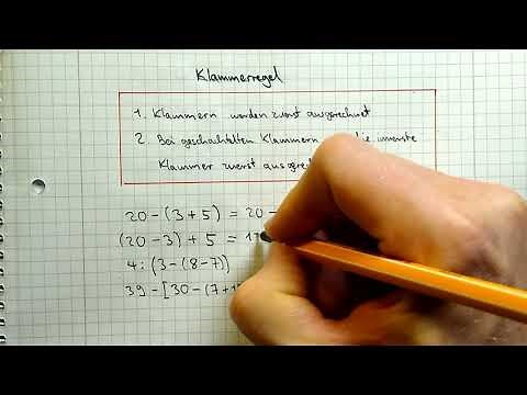 Mathe Klasse 5: Klammerregel