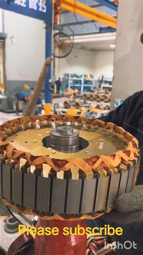 1500kva generator Rotor excitation fitment #trending #video #factory #viral #generator #subscribe