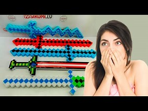 Minecraft Sword Toy (Diamond Sword, Netherite Sword, Gold Sword)