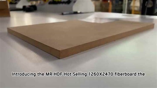 MR HDF ホットセール 1260X2470 ファイバーボード 9.8-10.6mm 防水 防湿 ENF NAF E0 E1 E2 床材基材用