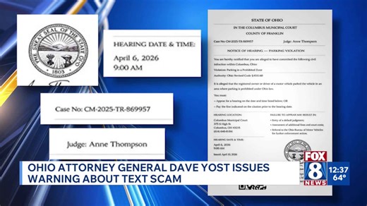 Attorney general warns of new text scams about unpaid fines