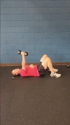 Dumbbell Single Arm Floor Press
