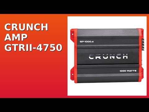 REVIEW (2026): CRUNCH AMP GTRII-4750. Features.