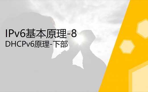 IPv6技术-8-DHCPv6原理（下部）