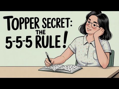 TOPPER Secret: The 5-5-5 Rule!