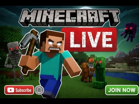 Playing minecraft with subscribers and with @ryumiLive