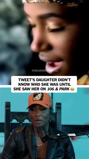 808 & Harmony Radio on Instagram: "😂 Mama said: [*side quest activated] In this clip, Tweet’s daughter shares the wild moment she realized her mom was actually that R&B icon everyone was talking about. Growing up, she only knew her mother during the tougher times — before fame and after the struggle. Then one day, while catching 106 & Park, she hears the announcer say “New Joint of the Day: Tweet — ‘Oops (Oh My)’” and her whole world stops. What followed was a full-circle “Wait… that’s M