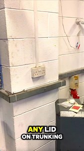 25K views · 39 reactions | EICR Coding - Poorly Fitted Trunking Lid...