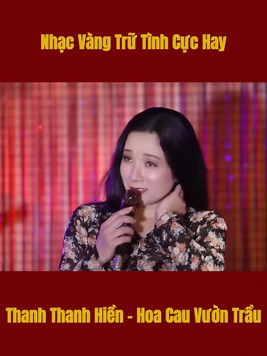 Hoa Cau Vườn Trầu - Thanh Thanh Hiền