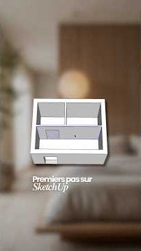 Premiers pas sur SketchUp Pro #sketchupdebutant