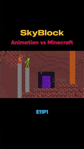 SkyBlock E11P1 | Animation vs Minecraft | #minecraft #animation @alanbecker⁩