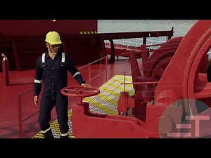 Character and Windlass 3D Animation