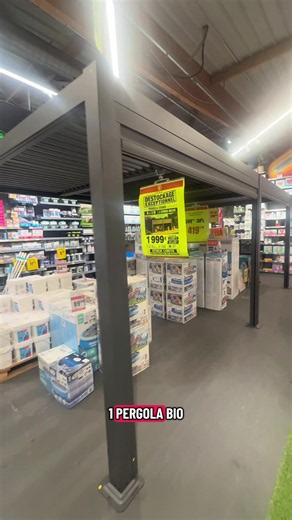 🚨Offre de dingue ! Pergola 6x3m 🚨#pourtoiii #bonplan #foirfouille #pergola #action