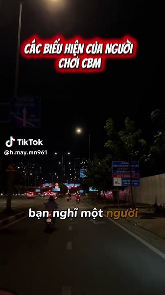 các biểu hiện của người chơi cbm