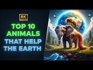 Top 10 Animals That Help The Earth 🌎 | Nature’s Unsung Heroes Saving Our Planet