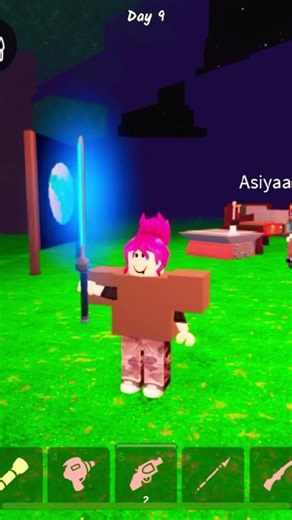 BEST ALIEN WEAPON ON 99 Nights in the forest.#99nightintheforest #roblox #funnygames #robloxedit ￼ ￼