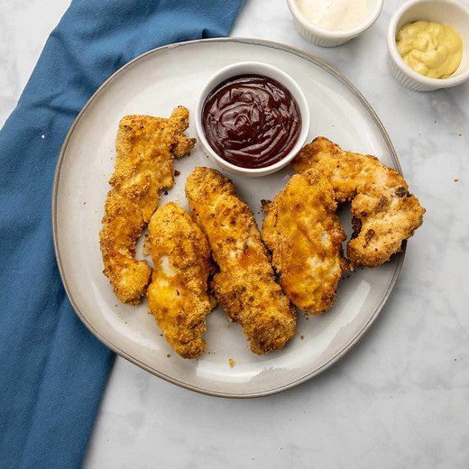 Almond Flour Chicken Tenders in the Air Fryer - Pinch of Wellness