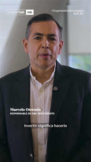 #ExpertosEnInversiones by ICBC | De ahorrar a invertir: cómo hacer que tu plata crezca. ¿Ahorrar alcanza hoy? En este episodio, Marcelo Otermin, Responsable de ICBC Investments, nos explica por qué invertir se volvió clave para que la plata no pierda valor. De forma simple y directa: cómo pasar de guardar tu dinero a hacerlo crecer y tomar mejores decisiones en un contexto cambiante. #inversiones #icbc #educaciónfinanciera . . . [Content LAB pasa #ICBC]