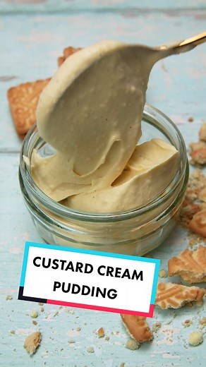 Delicious Custard Cream Pudding Recipe