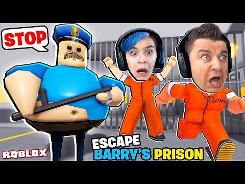 Escape BARRYS PRISON RUN in Roblox!