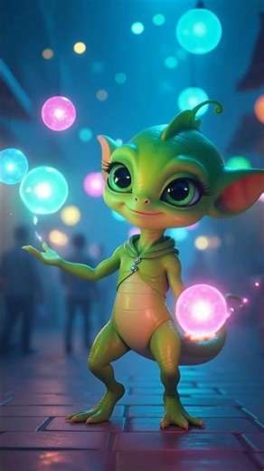 Alien balls scifi #funny #cute