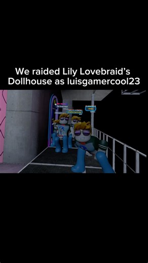 luisgamercool23 raids Lily Lovebraid’s Dollhouse #VRChat