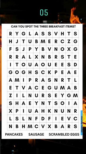 🍳🥞 CAN YOU FIND ALL THE BREAKFAST FAVORITES?